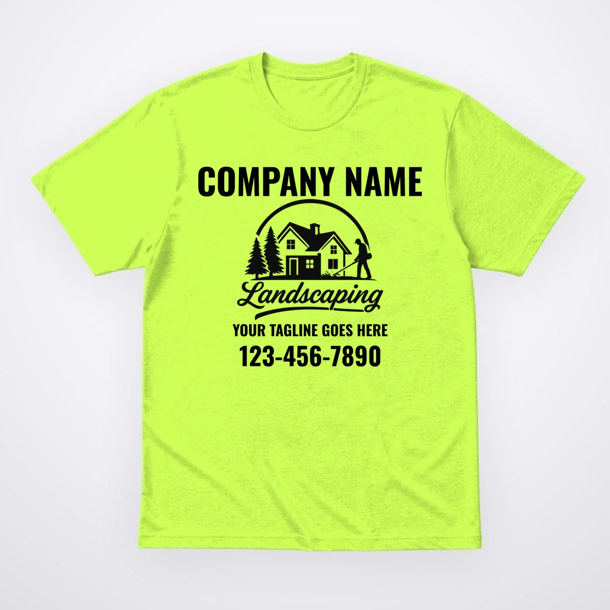 Landscaping Custom Landscaping Shirt for Lawncare Pros T-Shirt - Front