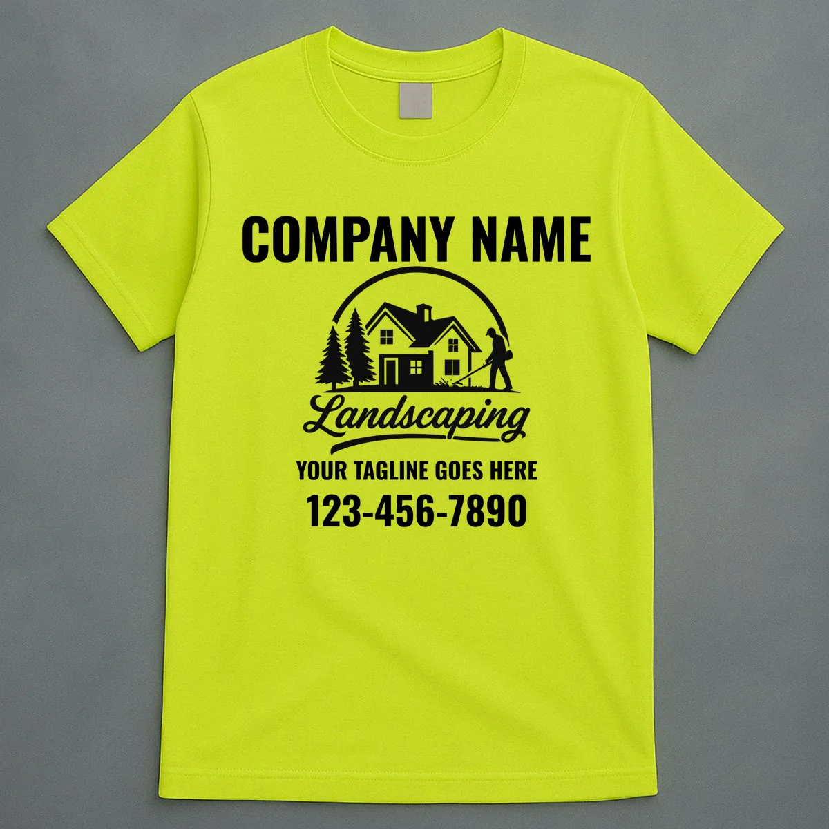 Landscaping Custom Landscaping Shirt for Lawncare Pros T-Shirt - Front 5