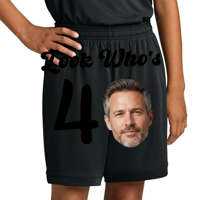 Look Who's Funny Custom Face Birthday Kids Shorts - Front 1