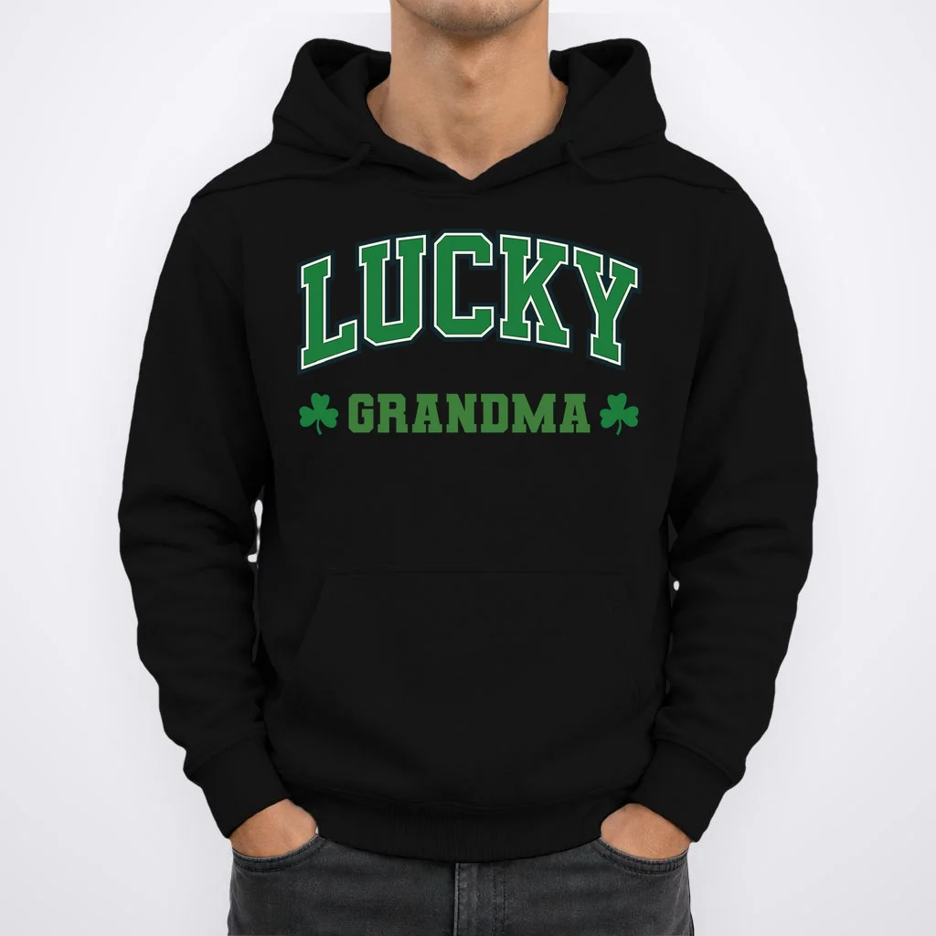 Lucky Name Custom St Patricks Day Hoodie - Front 1