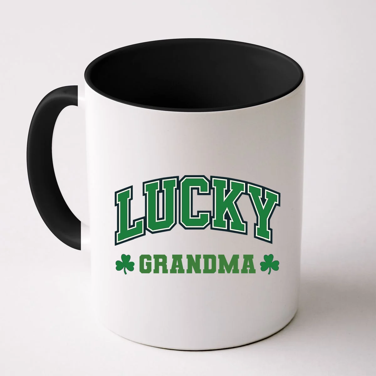Lucky Name Custom St Patricks Day Mug - Front