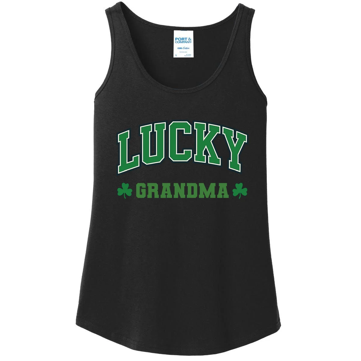 Lucky Name Custom St Patricks Day Women's Tank Top - Front