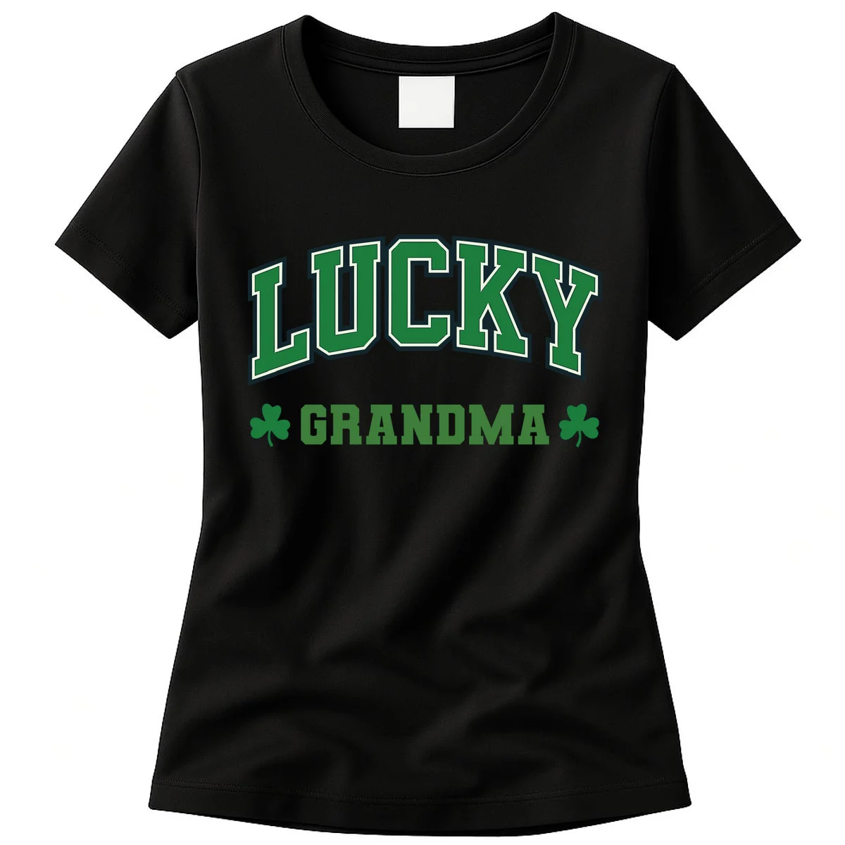 Lucky Name Custom St Patricks Day Women's T-Shirt - Front