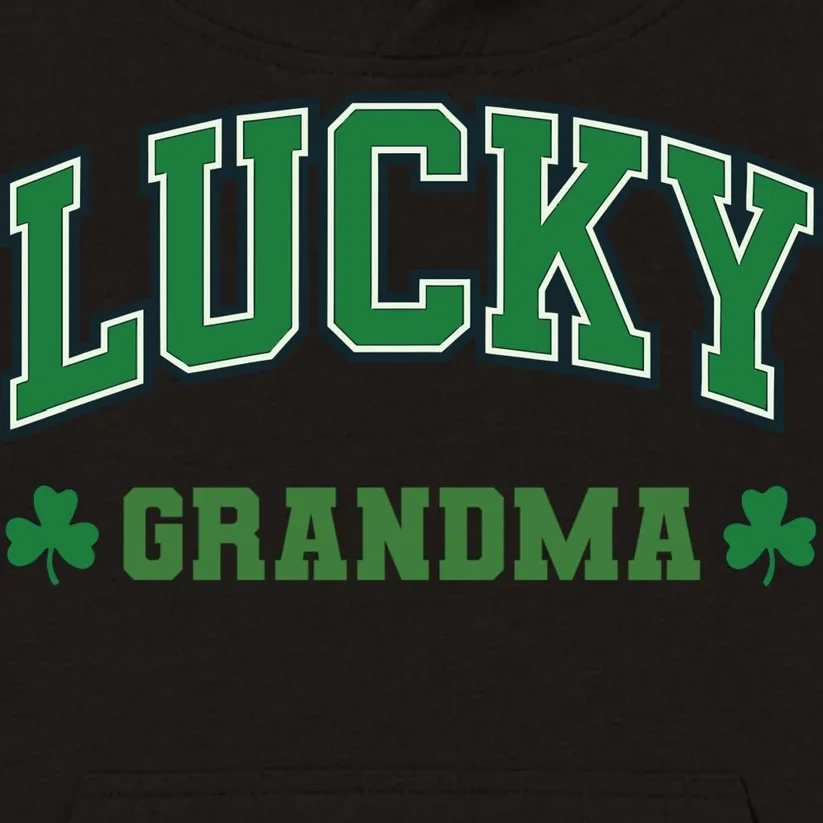 Lucky Name Custom St Patricks Day Kids Hoodie - Front - Close-up