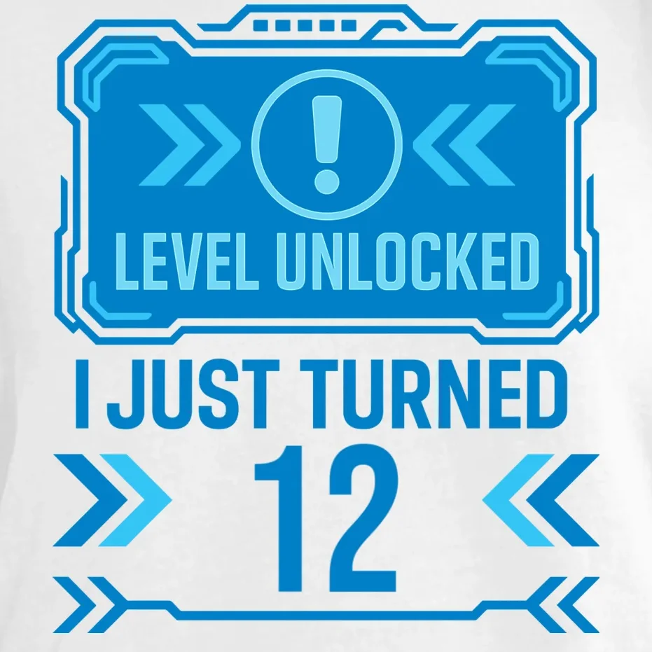LEVEL UNLOCKED I JUST TURNED – Custom Kids Birthday Level Unlocked Birthday Comfort Colors Unisex T-Shirt - Front - Close-up