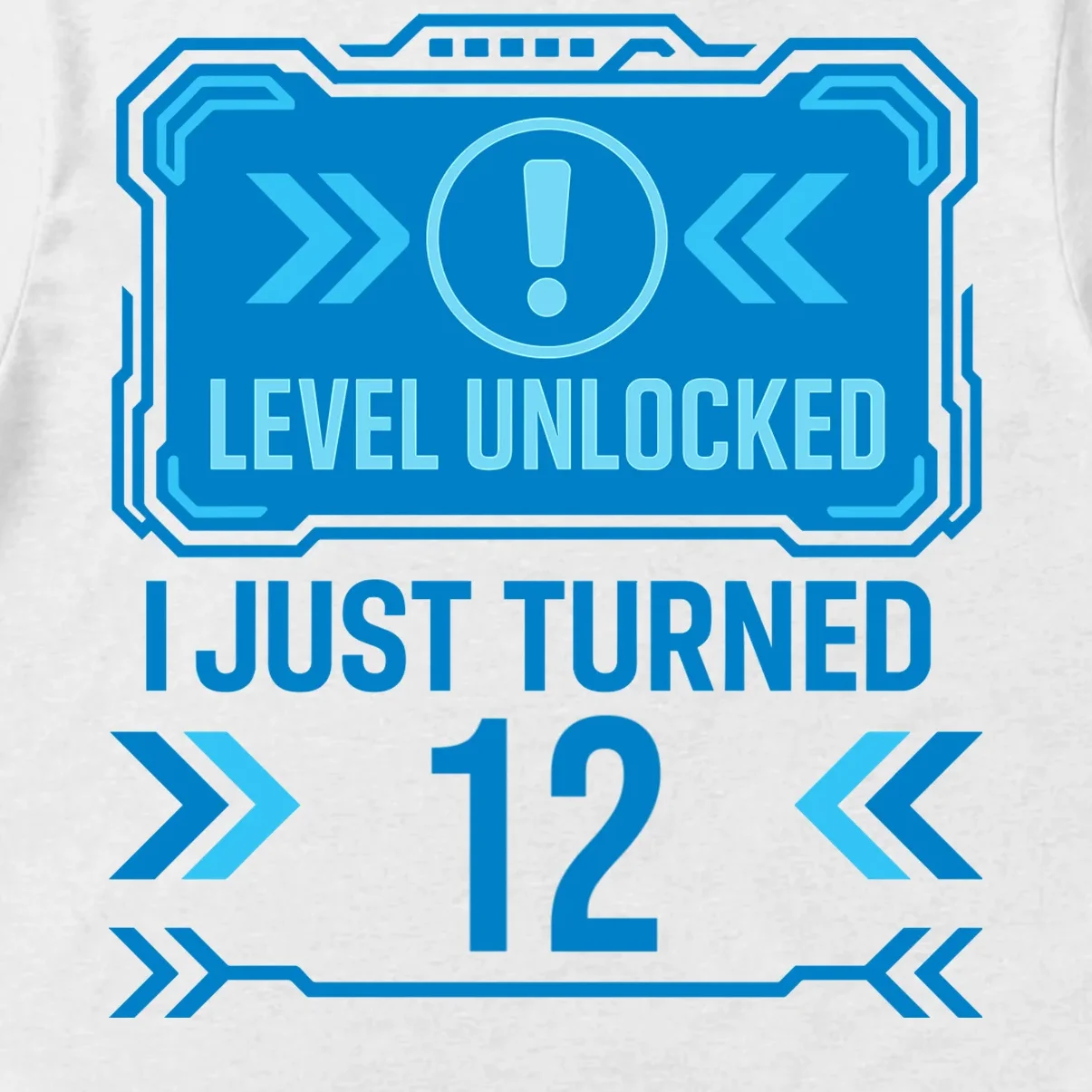 LEVEL UNLOCKED I JUST TURNED – Custom Kids Birthday Level Unlocked Birthday Men's T-Shirt - Front - Close-up