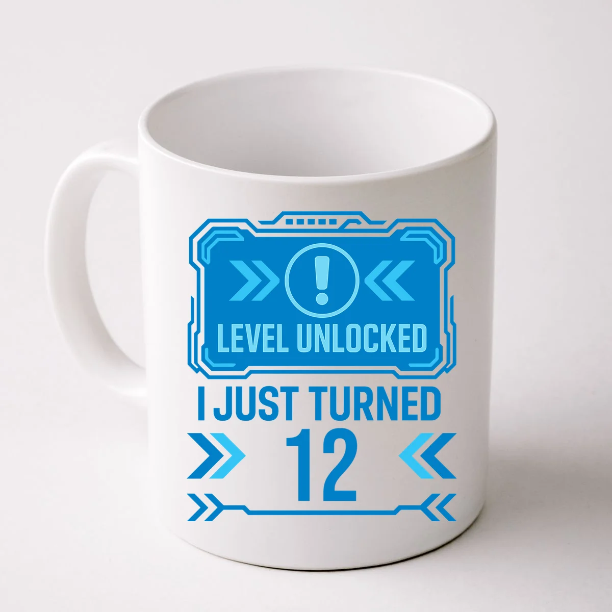 LEVEL UNLOCKED I JUST TURNED – Custom Kids Birthday Level Unlocked Birthday Mug - Front
