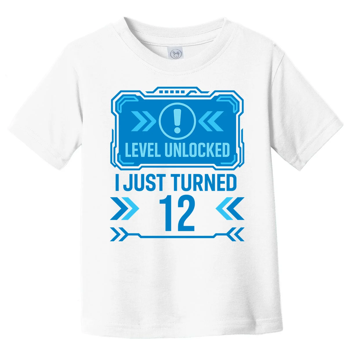 LEVEL UNLOCKED I JUST TURNED – Custom Kids Birthday Level Unlocked Birthday Toddler T-Shirt - Front