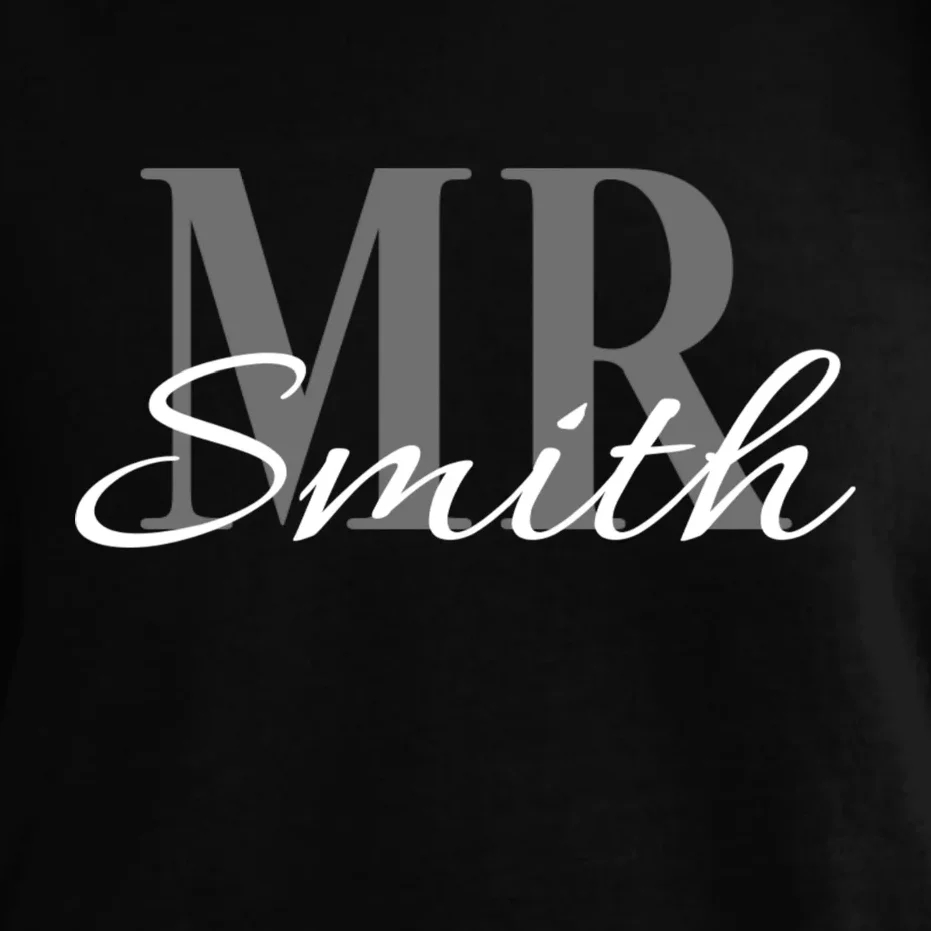 MR. Custom Name Customizable Comfort Colors Unisex T-Shirt - Front - Close-up