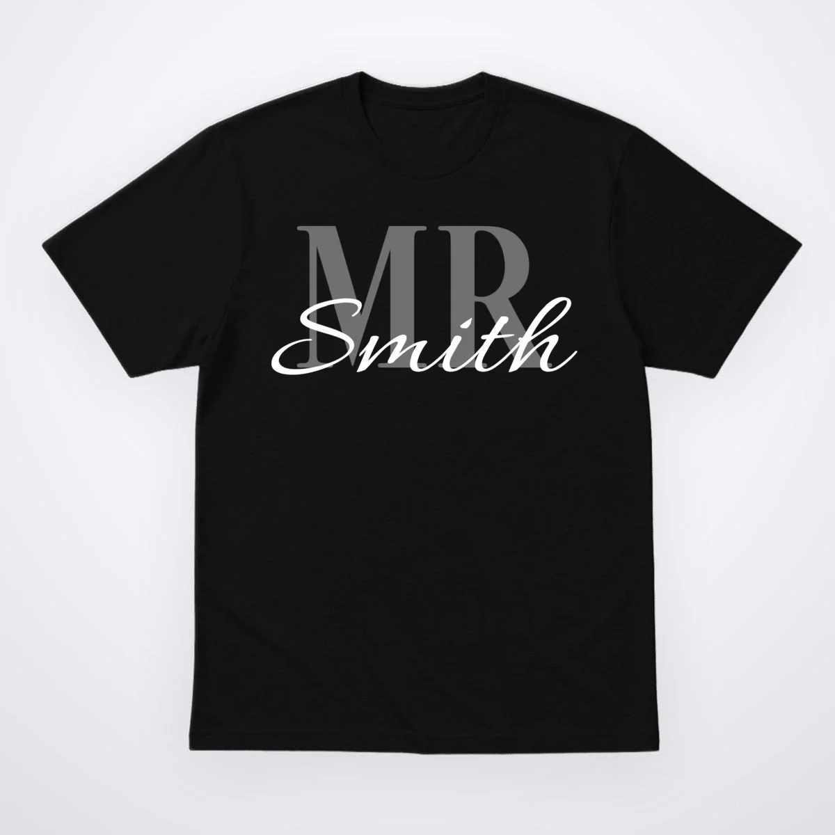 MR. Custom Name Customizable T-Shirt - Front