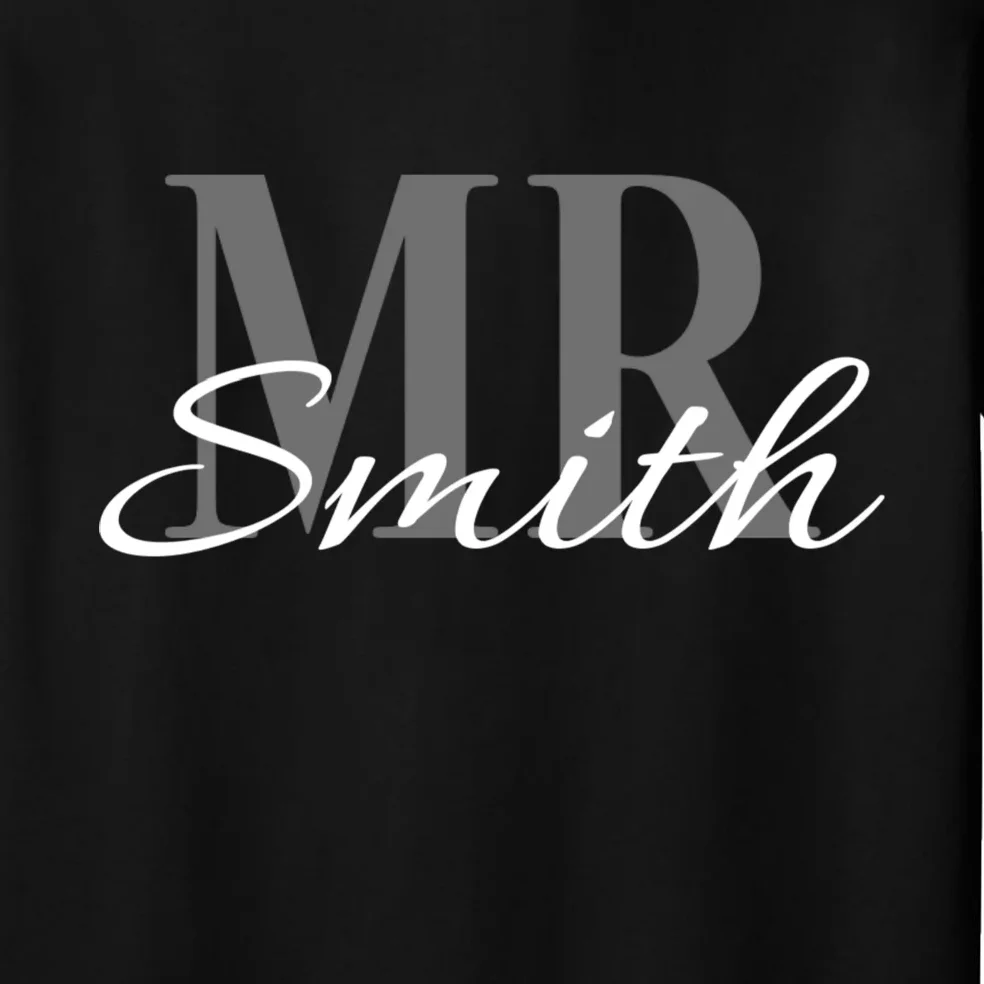 MR. Custom Name Customizable Men's Pajamas - Front - Close-up