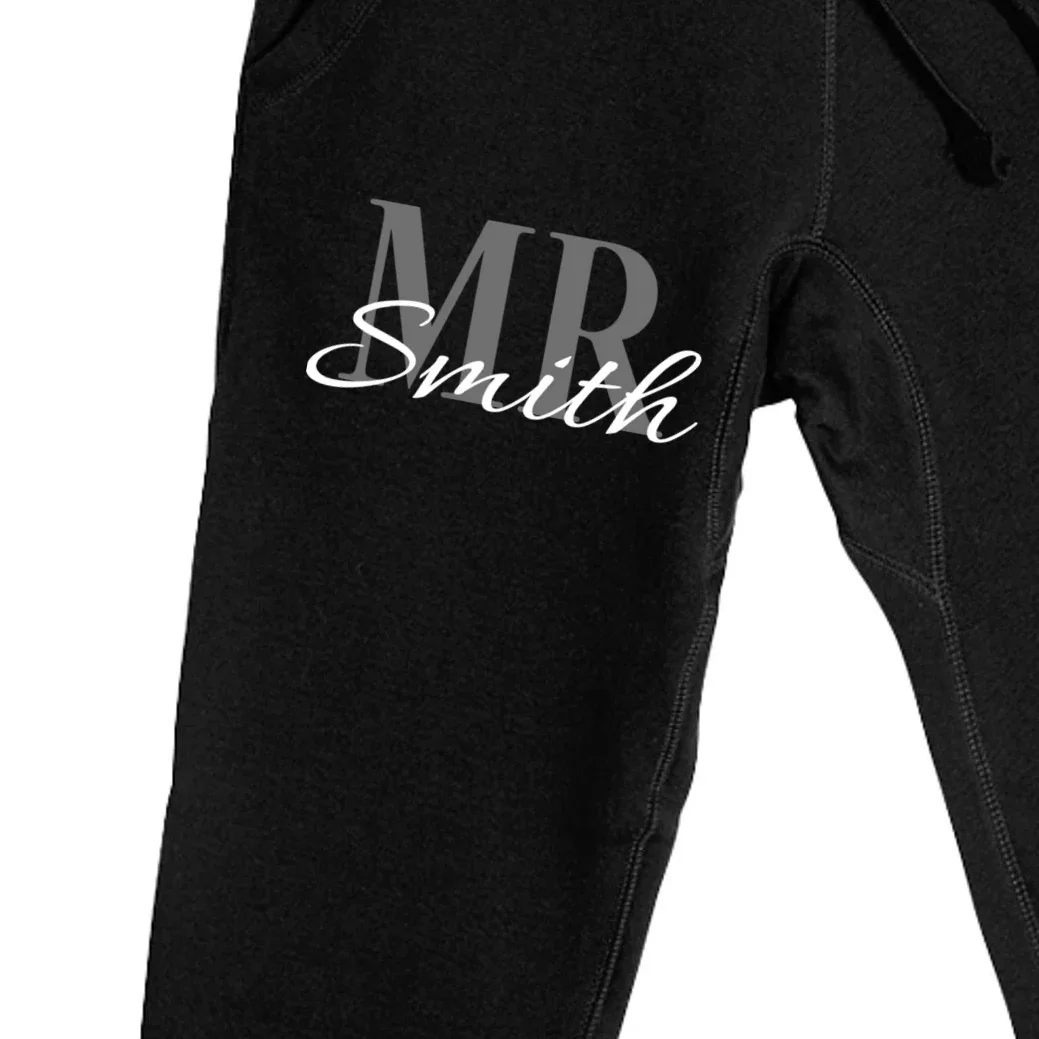 MR. Custom Name Customizable Men's Sweatpants - Front - Close-up