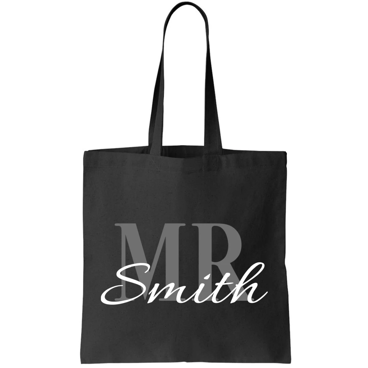 MR. Custom Name Customizable Tote Bag - Front