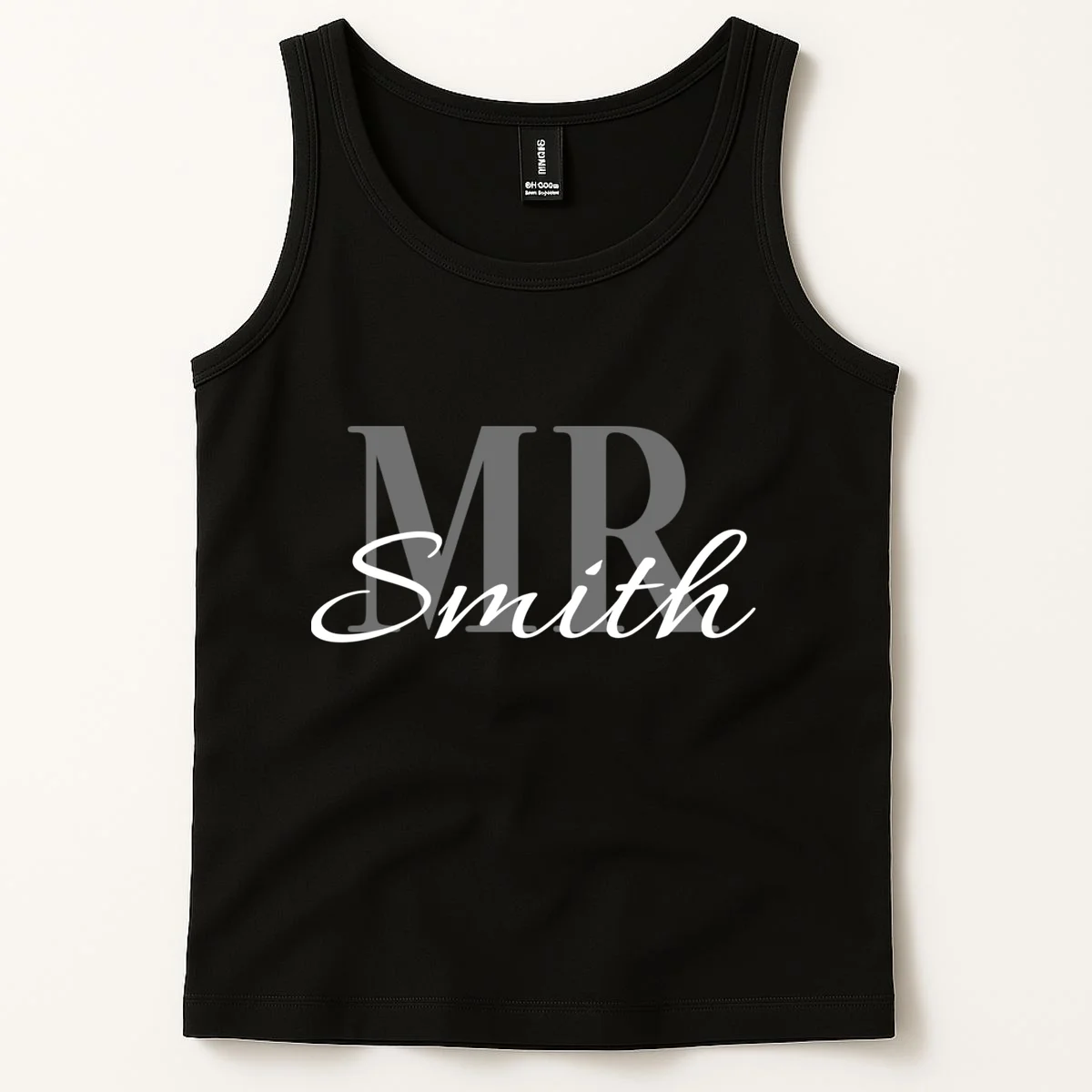 MR. Custom Name Customizable Tank Top - Front 1