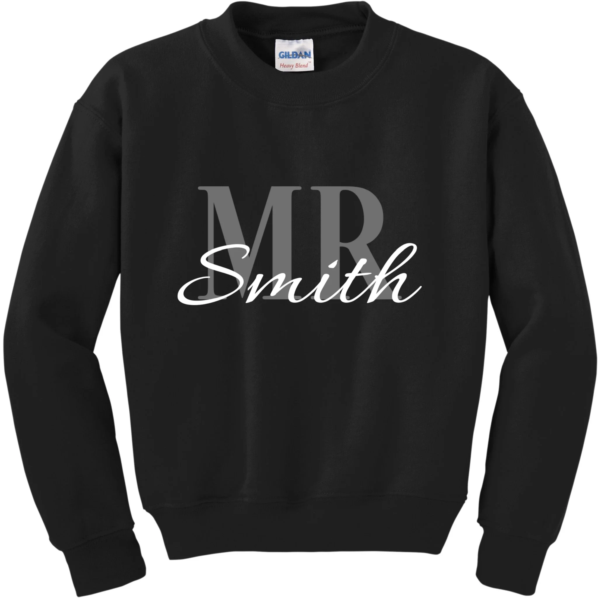 MR. Custom Name Customizable Kids Sweatshirt - Front