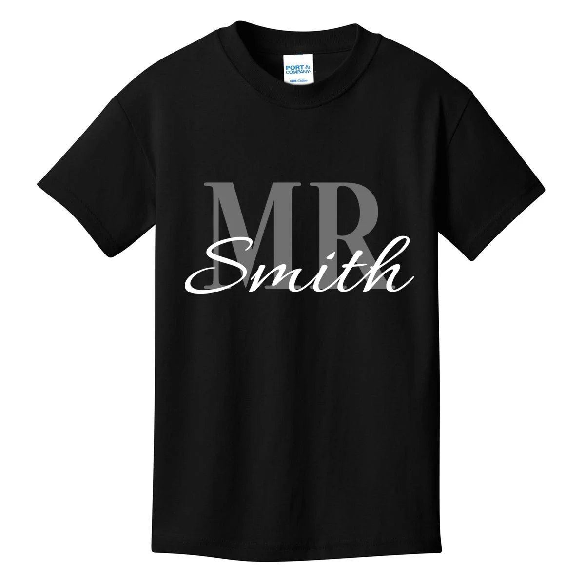MR. Custom Name Customizable Kids T-Shirt - Front