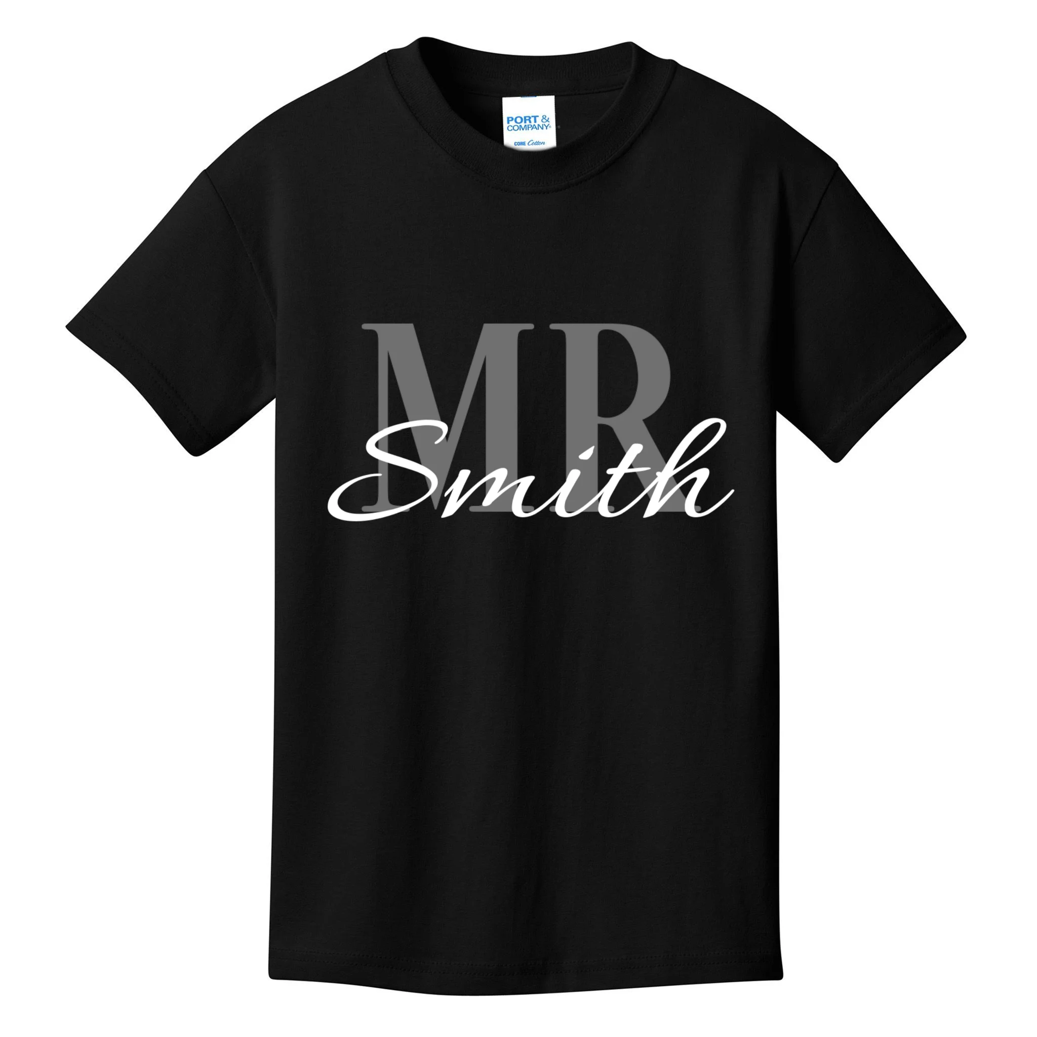 MR. Custom Name Customizable Kids T-Shirt - Front