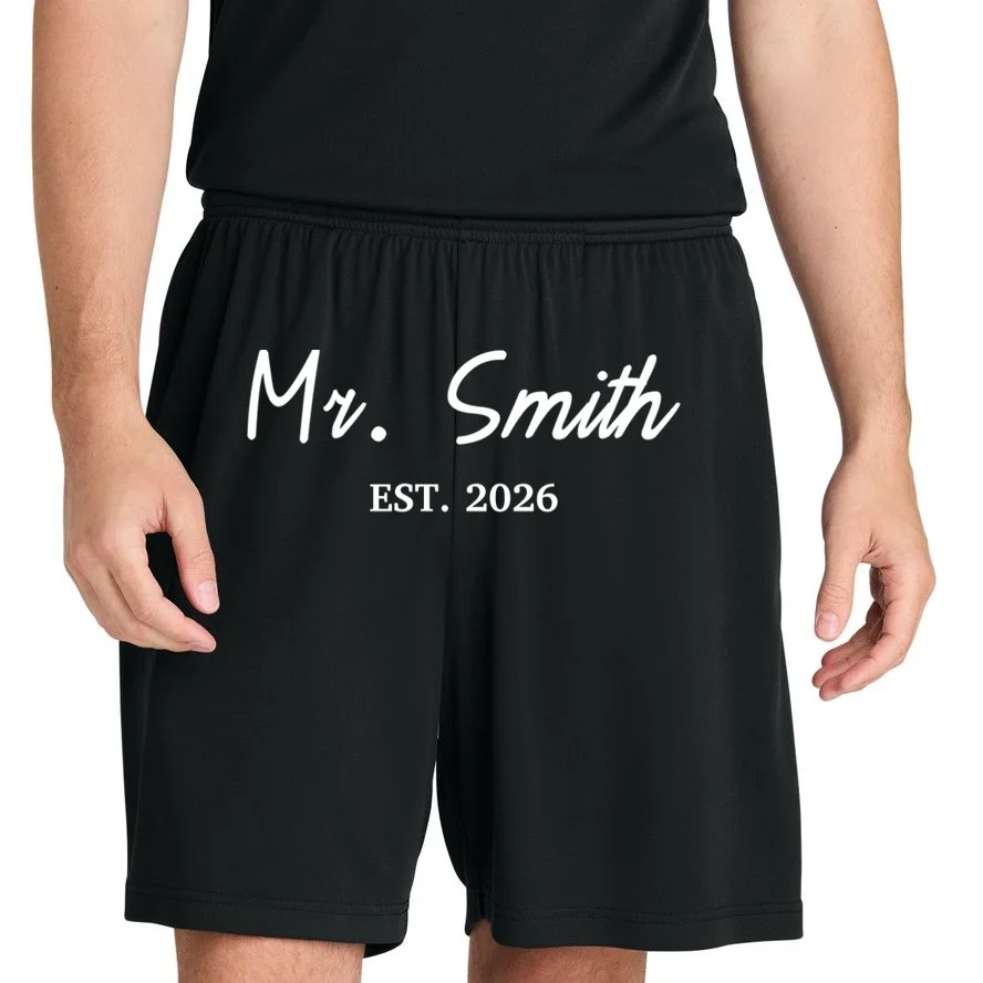 Mrs Custom Text Men's Shorts - Front 1