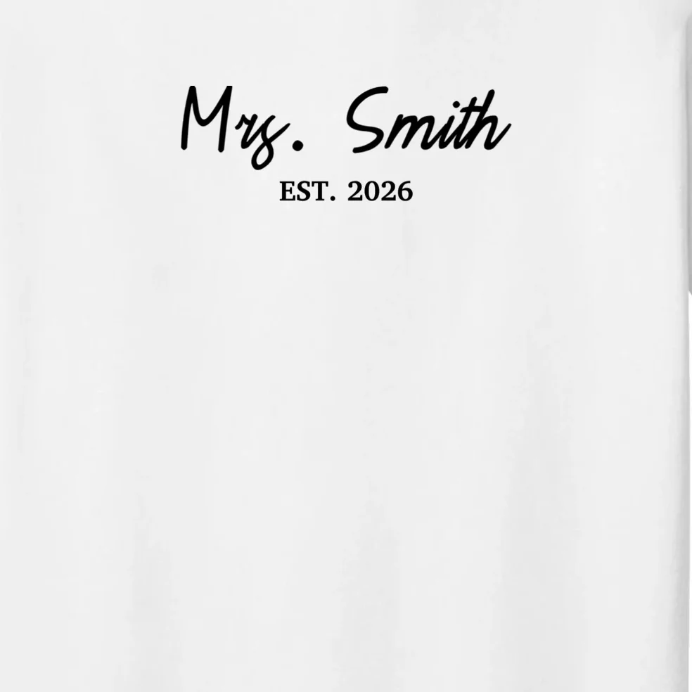 Mrs Custom Text Personalized Last Name Men's Pajamas - Front - Close-up