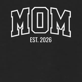 MOM Custom Year New Mom Gift Women's Flannel Pajama Set - Front - Close-up