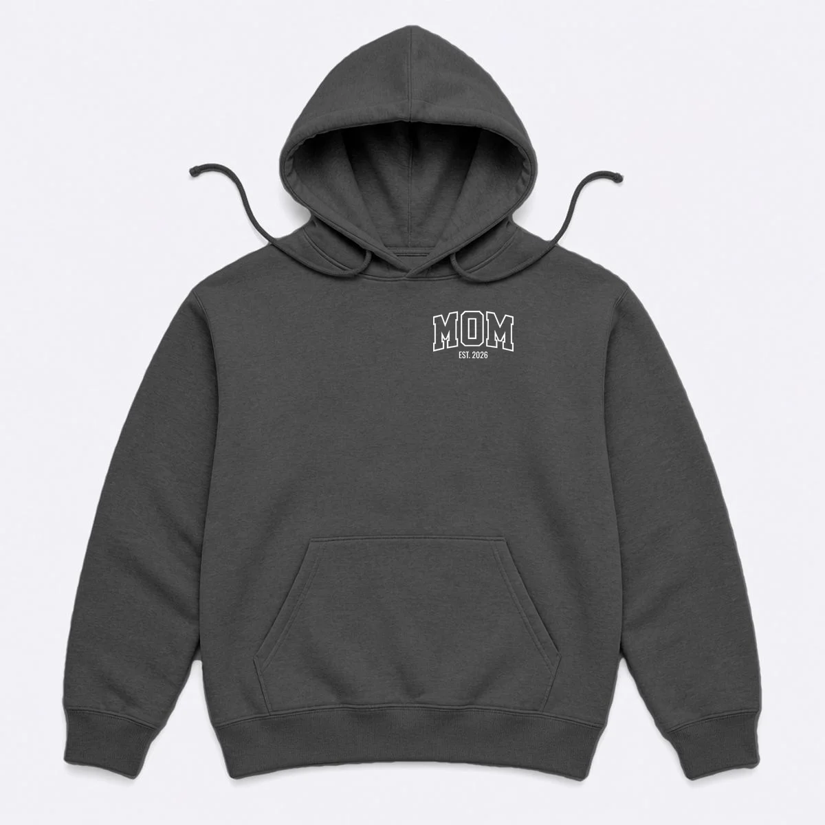 MOM Custom Year New Mom Gift Hoodie - Front