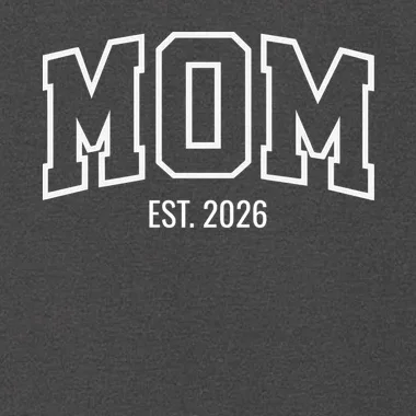 MOM Custom Year New Mom Gift Men's Long Sleeve Shirt - Front - Close-up