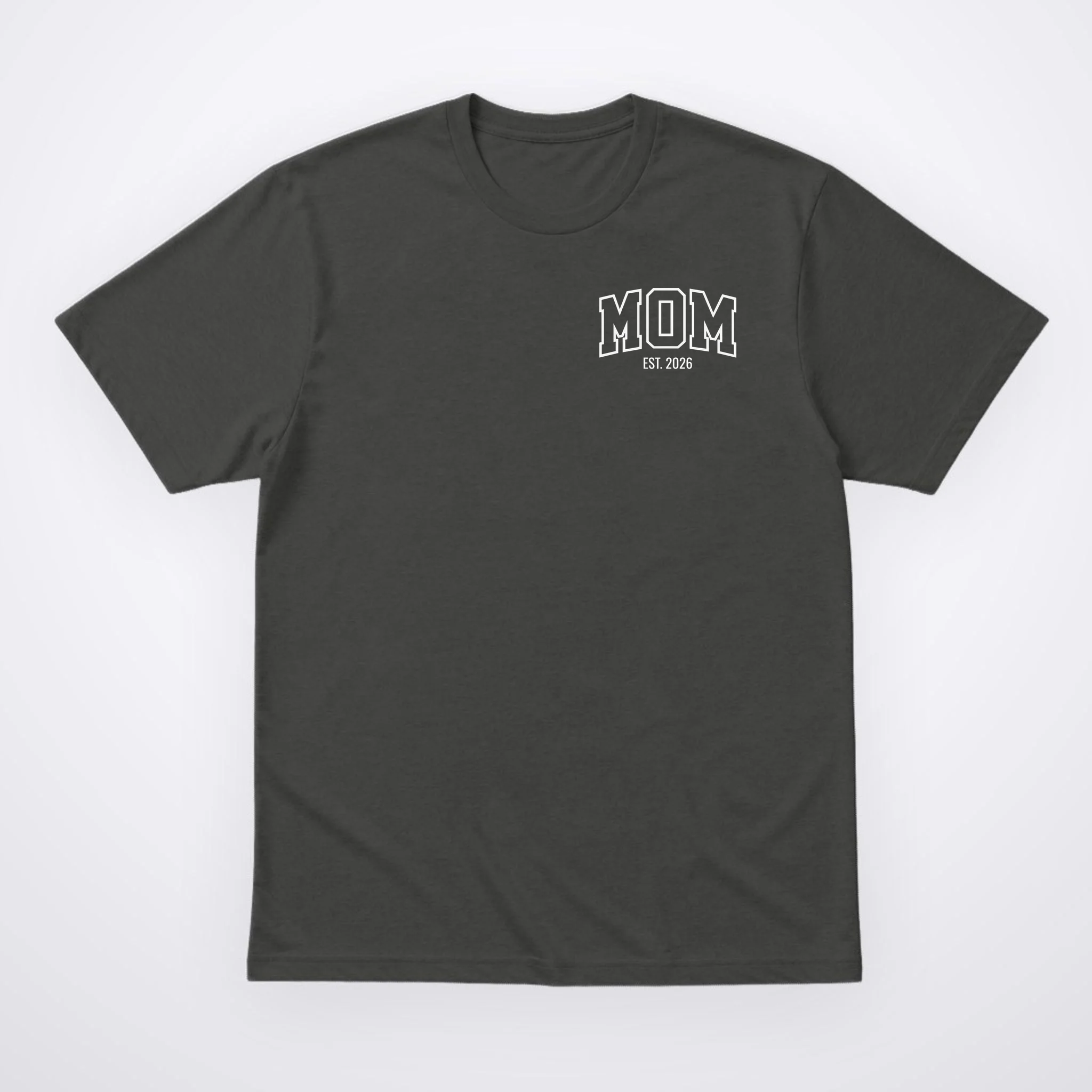 MOM Custom Year New Mom Gift Men's T-Shirt - Front