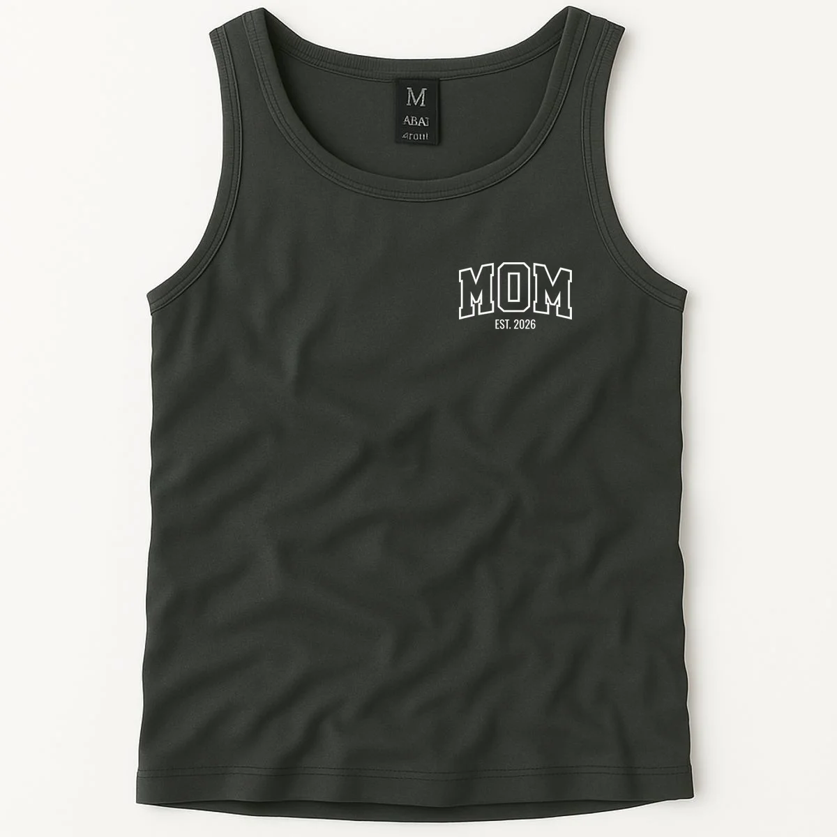 MOM Custom Year New Mom Gift Men's Tank Top - Front 1