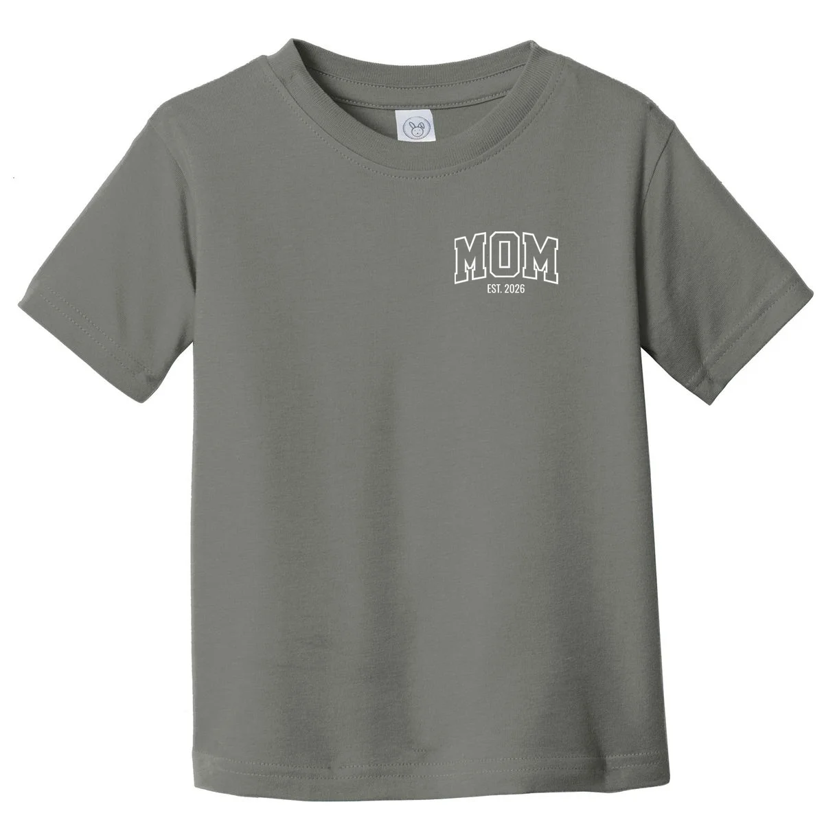MOM Custom Year New Mom Gift Toddler T-Shirt - Front
