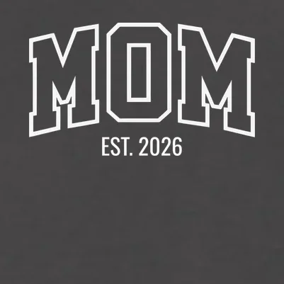 MOM Custom Year New Mom Gift Women's Long Sleeve Shirt - Front - Close-up