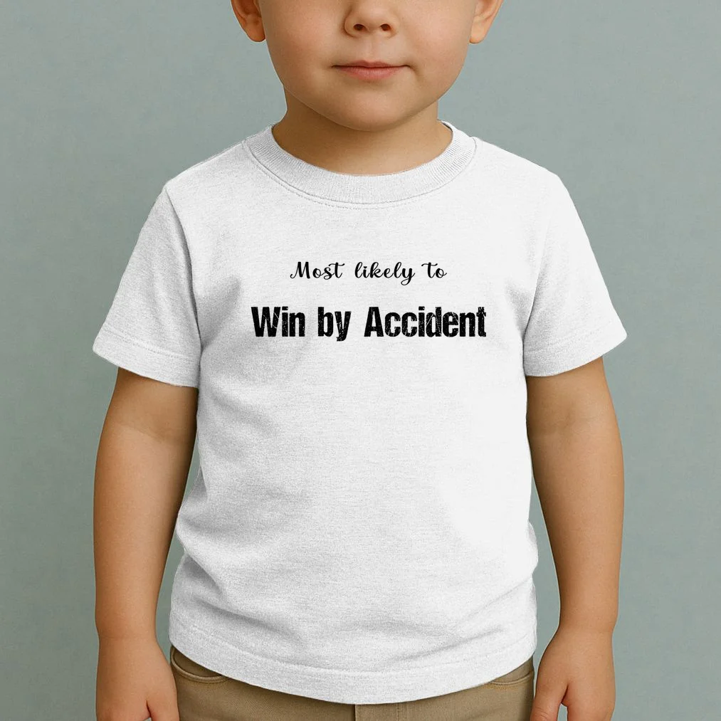 Most Likely To Bowling – Humorous Sports Typography Toddler T-Shirt - Front 1