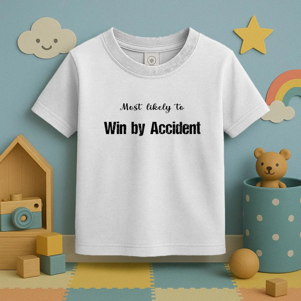Most Likely To Bowling – Humorous Sports Typography Toddler T-Shirt - Front 2