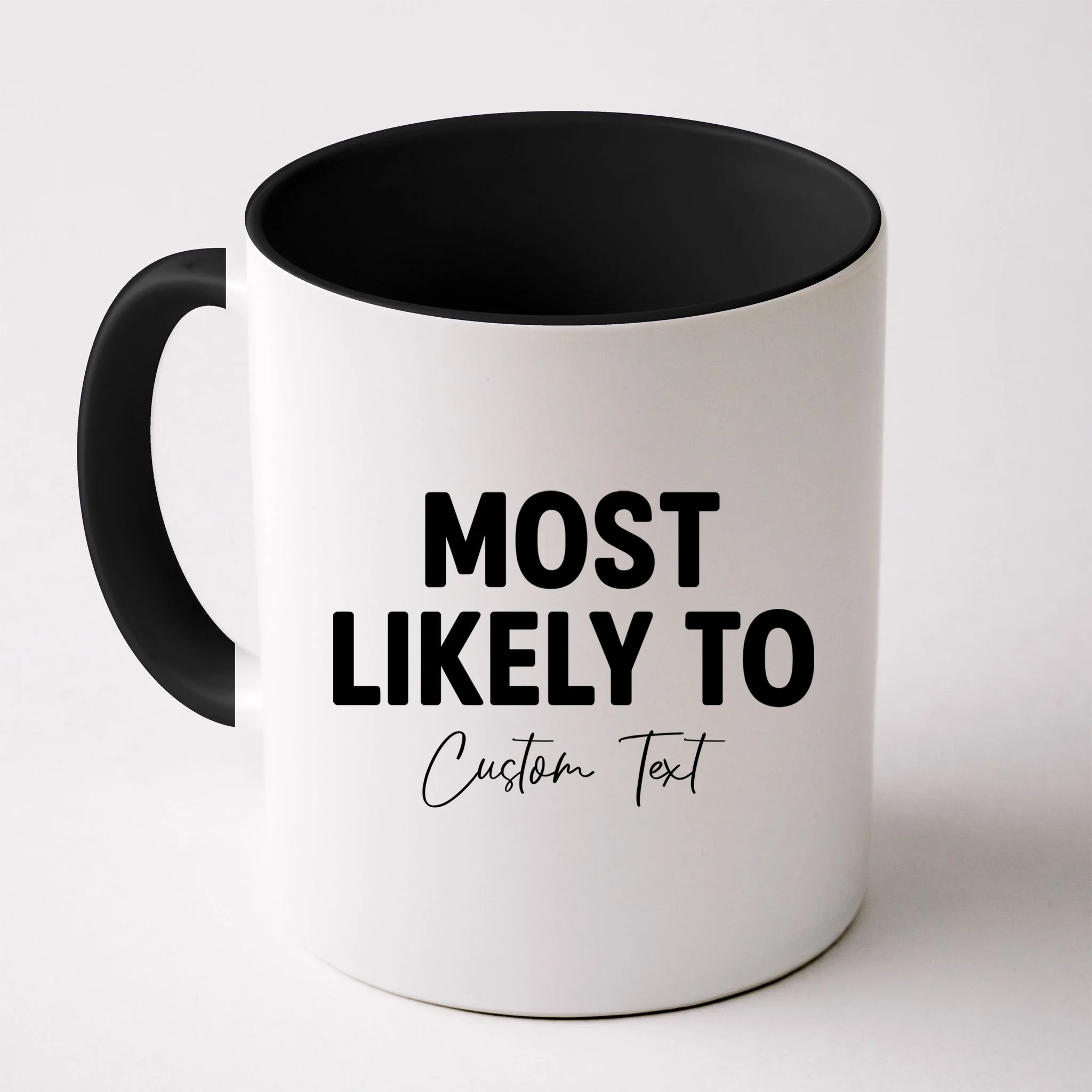 Most Likely To Personalized Mug - Front