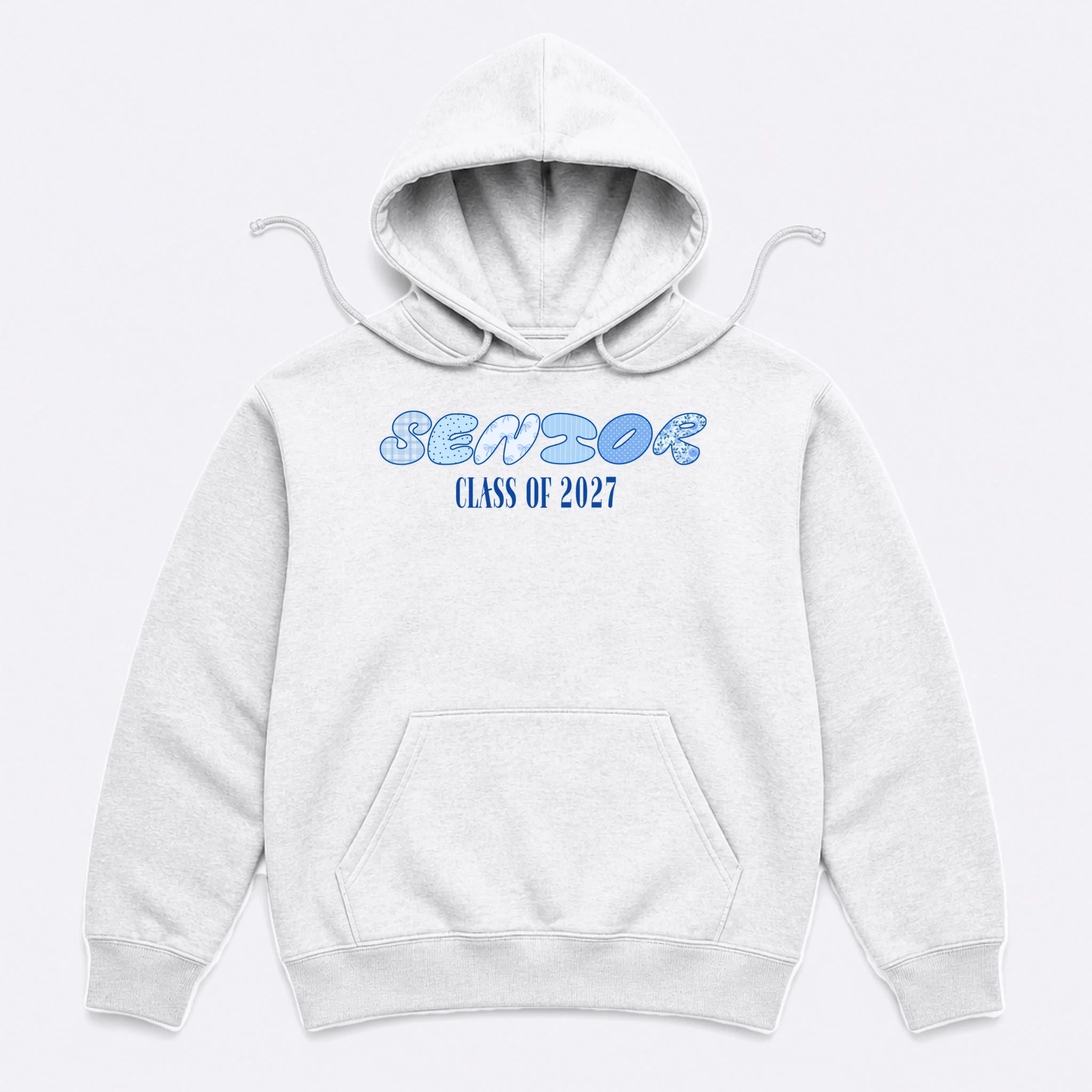 Cute Senior Class of Custom Year Men's Hoodie - Front
