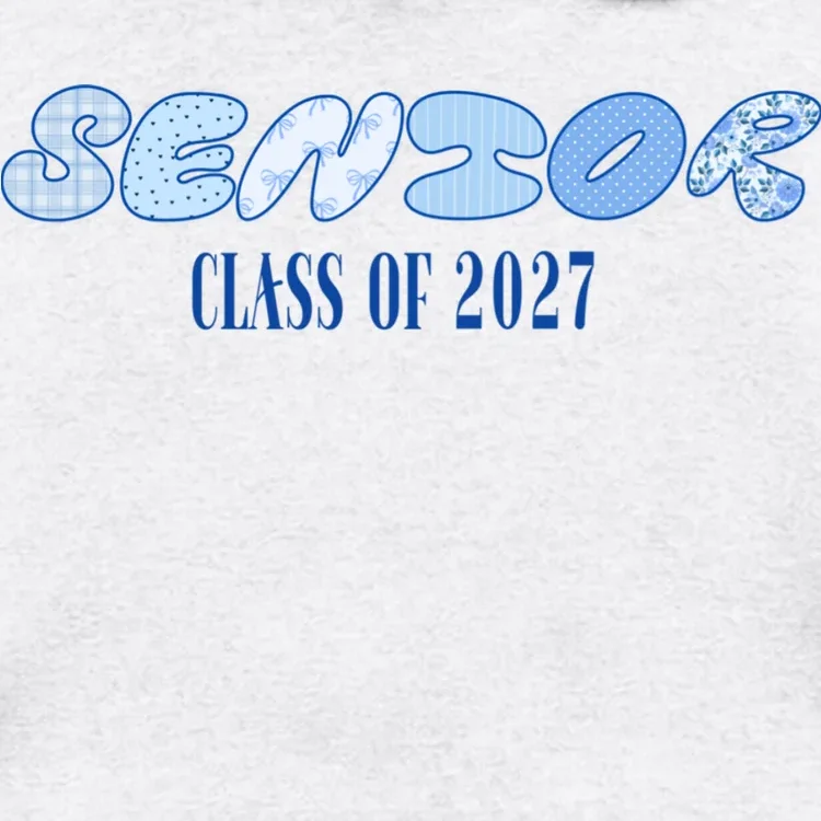 Cute Senior Class of Custom Year Men's Hoodie - Front - Close-up
