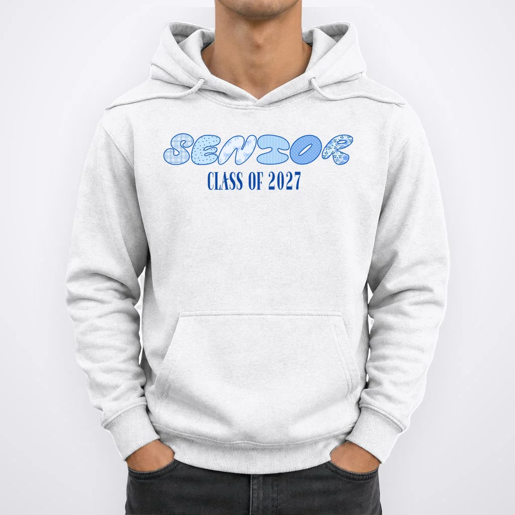 Cute Senior Class of Custom Year Hoodie - Front 1