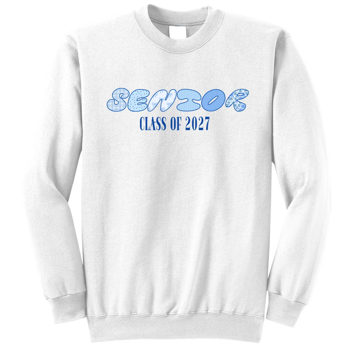 Cute Senior Class of Custom Year Sweatshirt - Front