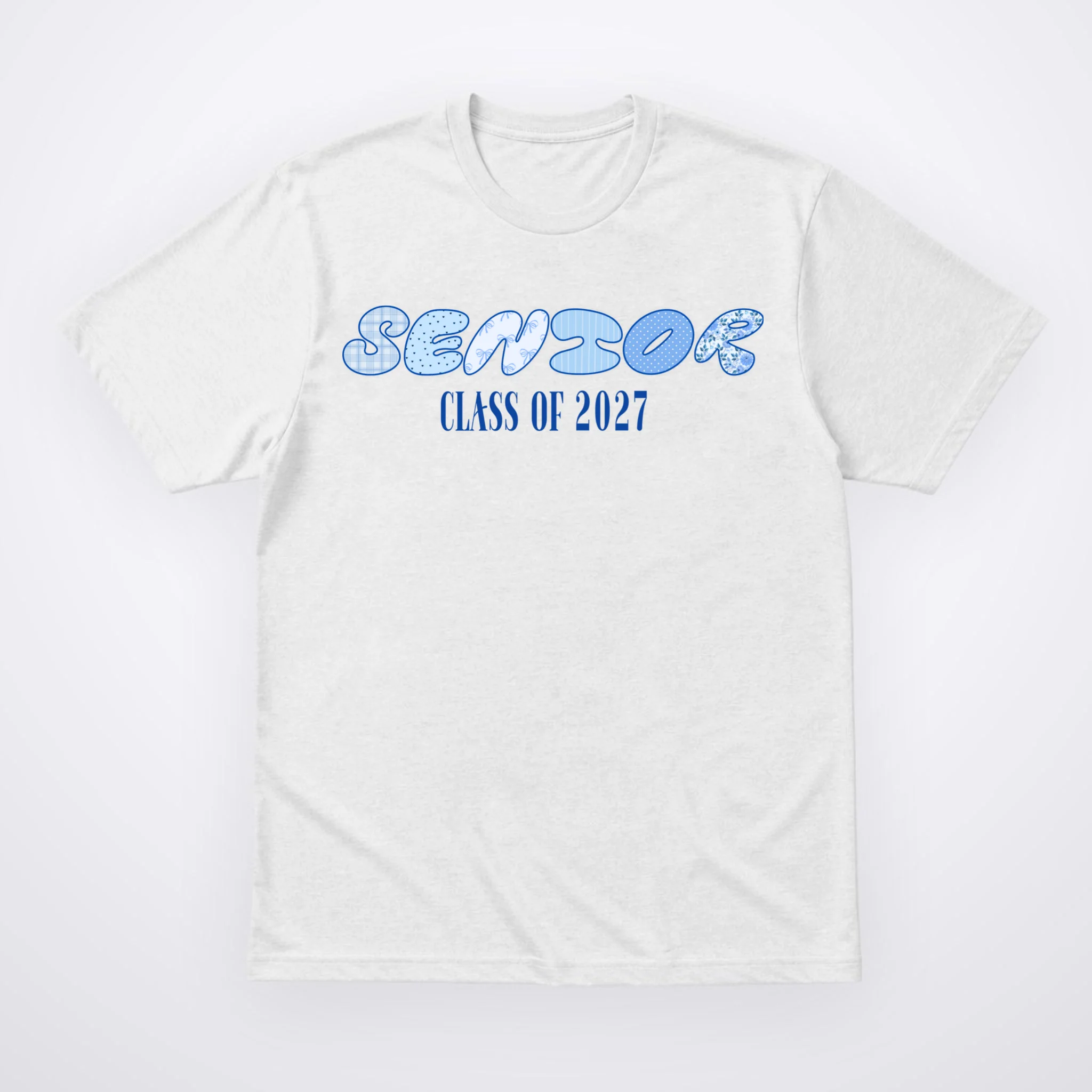 Cute Senior Class of Custom Year T-Shirt Front