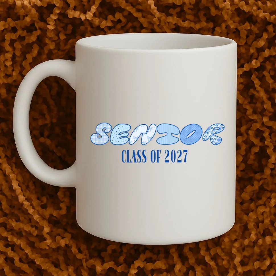 Cute Senior Class of Custom Year Coffee Mug - Front 1