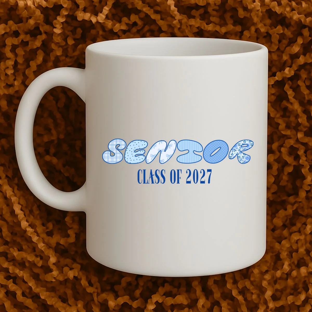 Cute Senior Class of Custom Year Coffee Mug - Front 1