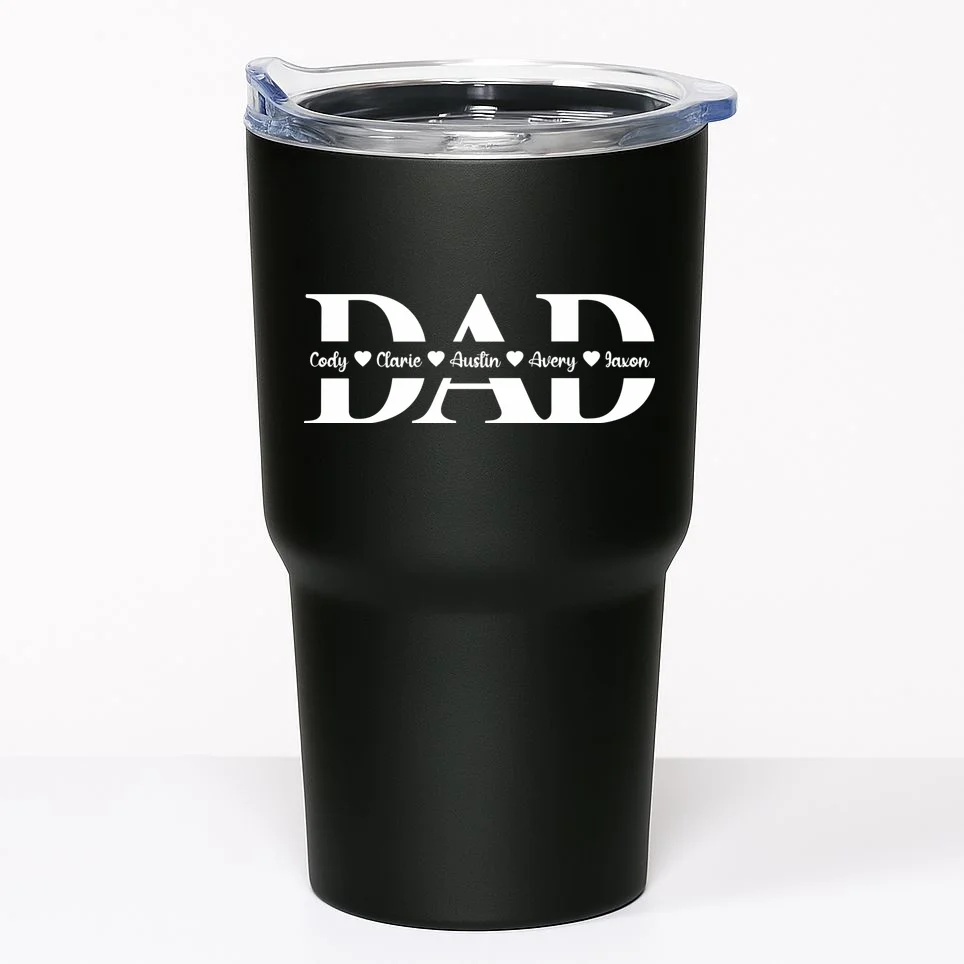 Our Little Legacy – Personalized Family Names Design 20oz Tumbler Front