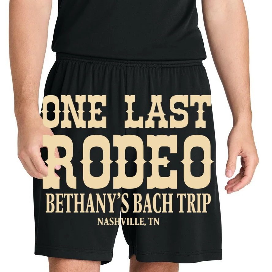 ONE LAST RODEO Bach Trip Nashville Customizable Men's Shorts - Front 1