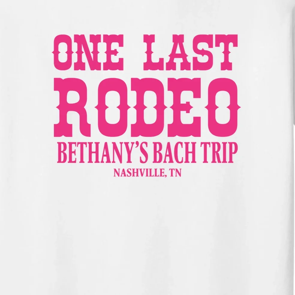 ONE LAST RODEO Bach Trip Nashville Customizable Men's Pajamas - Front - Close-up