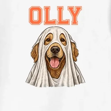 Custom Halloween Ghost Pet Portrait with Name – Personalized Spooky Dog & Cat Men's Button Up - Front - Close-up