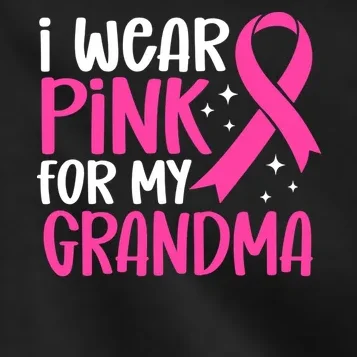 I Wear Pink For My Custom Text Personalized Breast Cancer Awareness Custom Name Kids Jacket - Front - Close-up