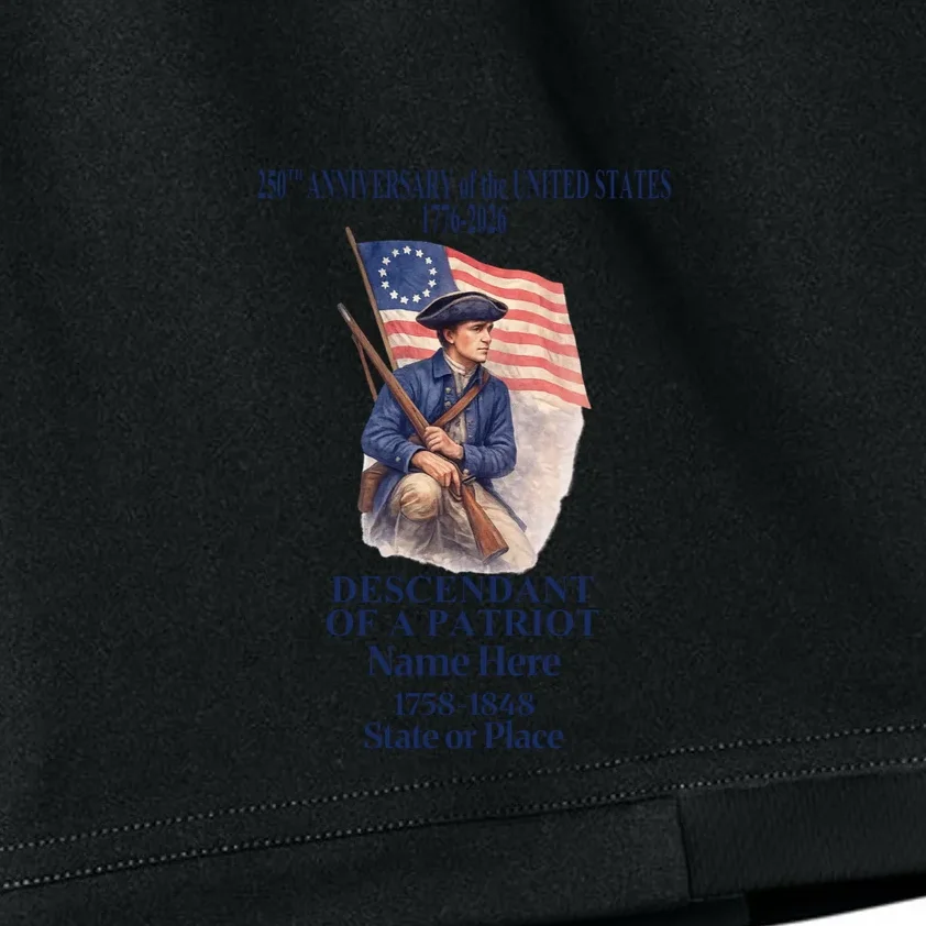 Personalized 250 Years Of America 250th Anniversary Custom Kids Shorts - Front - Close-up