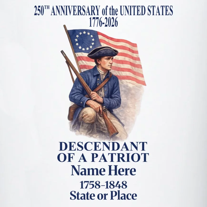 Personalized 250 Years Of America 250th Anniversary Custom 20oz Tumbler - Front - Close-up