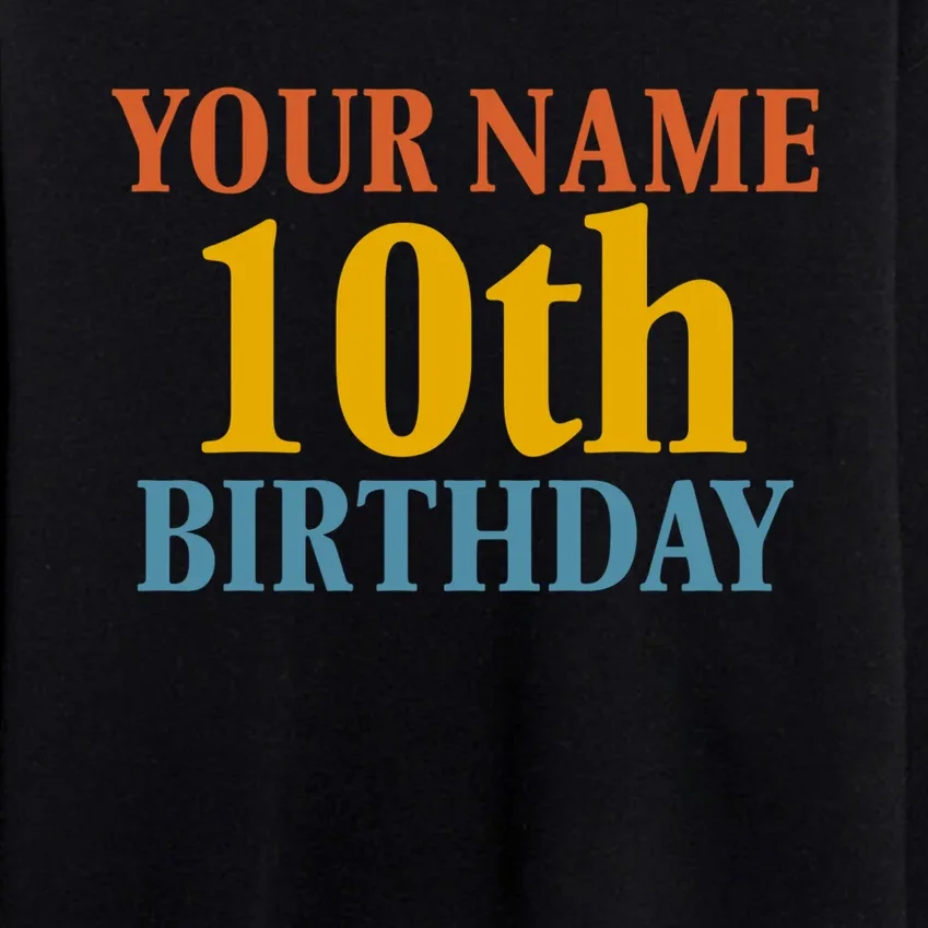 Personalized Birthday Custom Name & Age Text Men's Sweatsuit - Front - Close-up