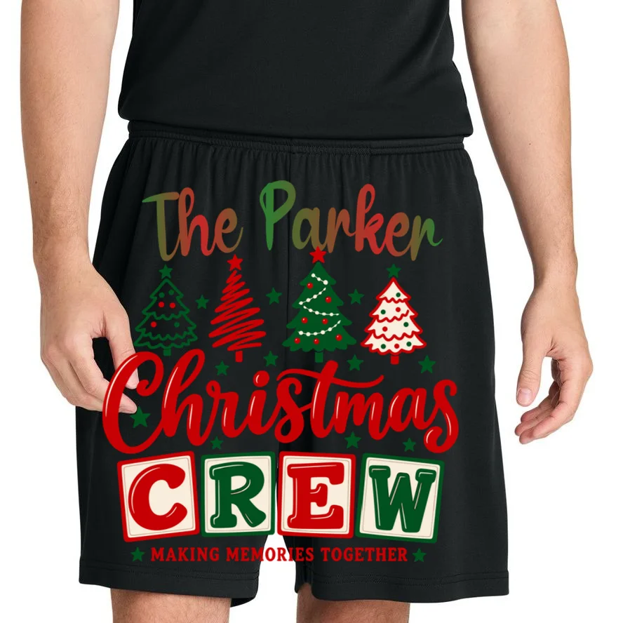 Personalized Christmas Crew Shirt – Custom Family Holiday Design Men's Shorts - Front 1
