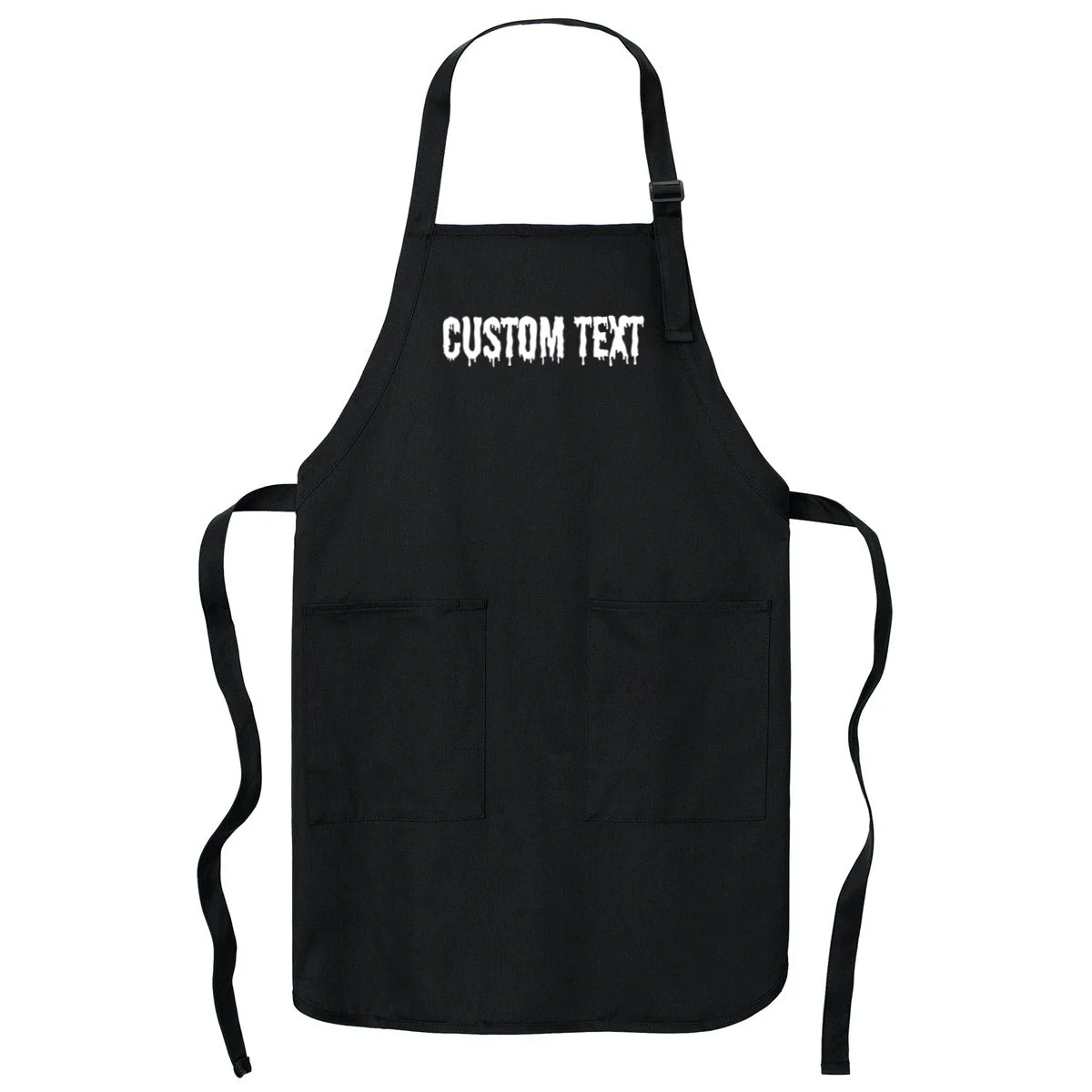 Personalized Custom Text – Stylish Font - Make your own Apron - Front